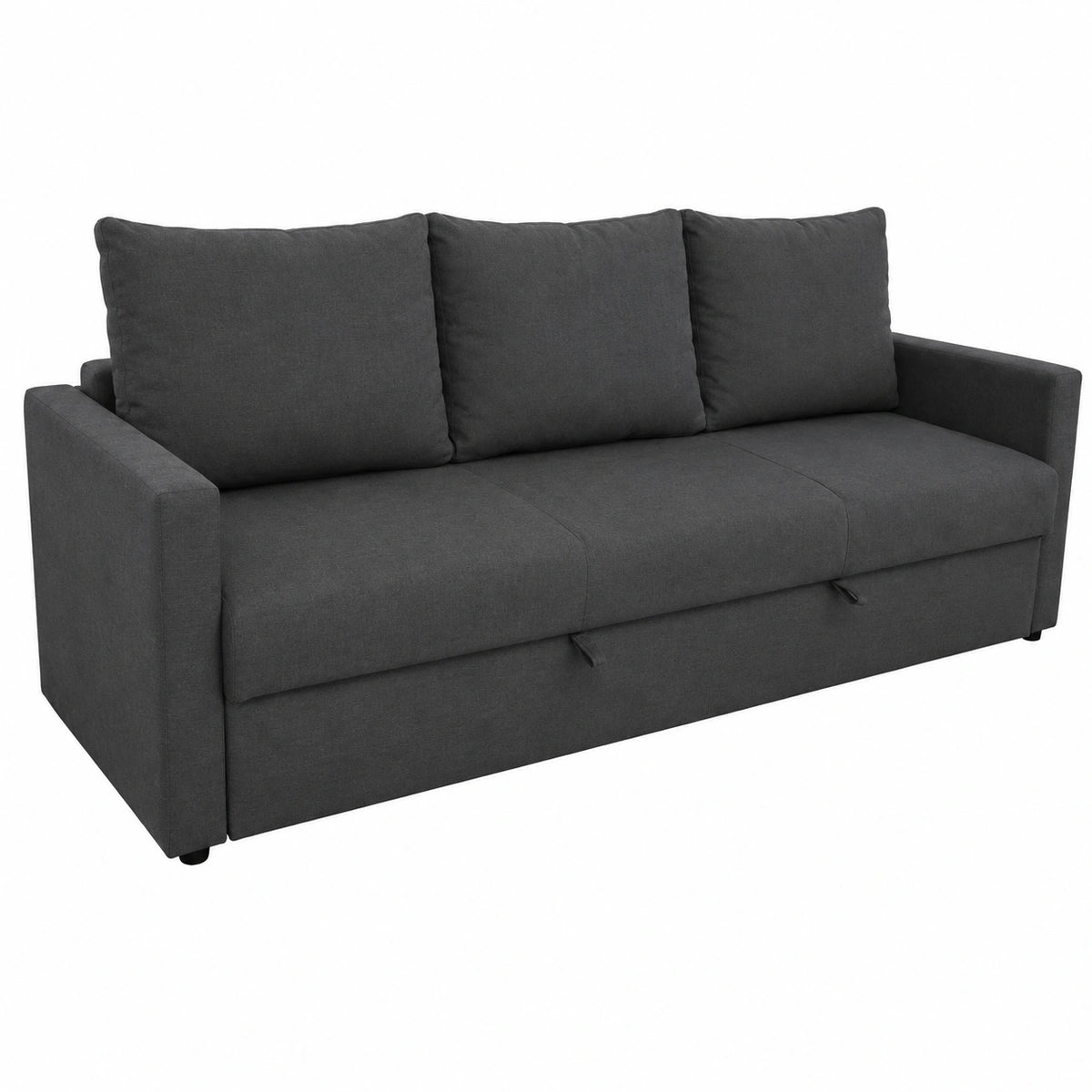 Sofá Cama 3 Plazas Moderno y Confortable Gris