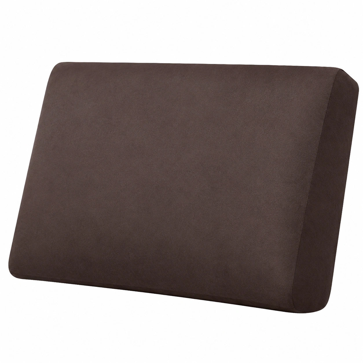 Cubre Asiento de Sofá Impermeable en Cuero Sintético, Elástico para Sala, Tamaño Extra Grande 2 Plazas, Marrón