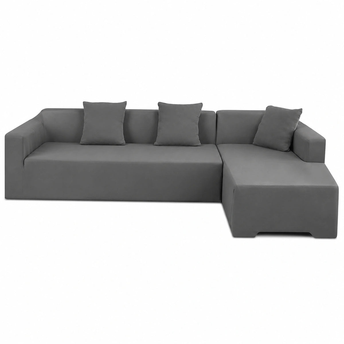 Funda Elástica para Sofá Esquinero 3+2, Protector de Chaise Longue Lavable