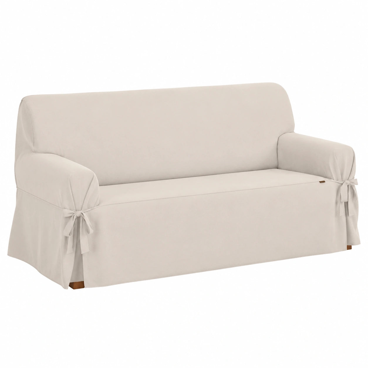 Funda de Sofá Eysa Levante Beige 3 Plazas Ajustable 170-230 cm